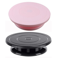 Plastic Clay Pottery Sculpture Rotating Turntable Practical Rotation Rotary Plate DIY Decorating Cake Turntable