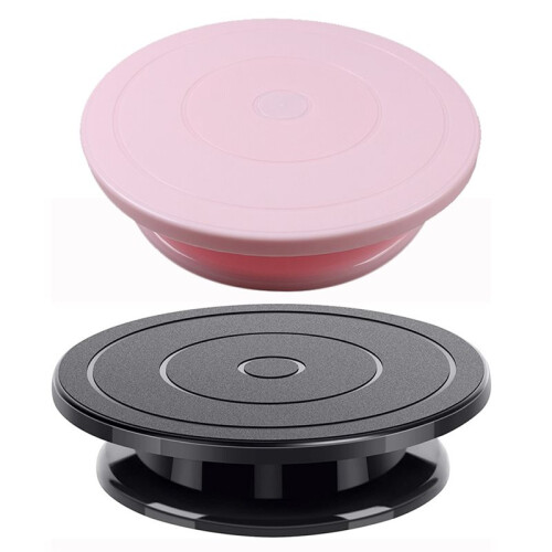 Plastic Clay Pottery Sculpture Rotating Turntable Practical Rotation Rotary Plate DIY Decorating Cake Turntable