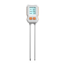 Testeur de 3 en 1 avec Écran LCD: PH/Humidité/Température, Haute Précision, pour Plantes D'Intérieur, Jardin, Pelouse et Exploitation Agricole