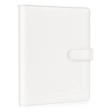 A5-Ringbuch Aus PU-Leder mit Magnetverschluss, 6-Ring-Einband für A5-Einlegepapier, Nachfüllbares Notizbuch B