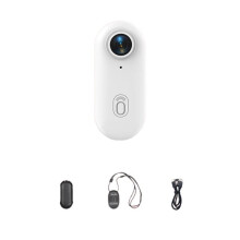 4K FHD Thumb Action Camera WIFI Outdoor Camera Hands-Free POV Recording for Work Travel Pet Walk Swim Cycling B