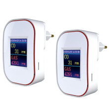 Tuya Life Natural Co Leak Carbon Monoxide Detector Wifi Ch4 Methane Home Sensor 2pc EU Plug