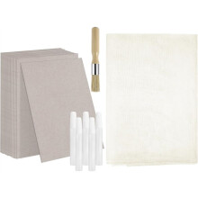Book Binding Cloth Set Glue Brushes Book Repair Cloth Material for Repairing Binding Box Making