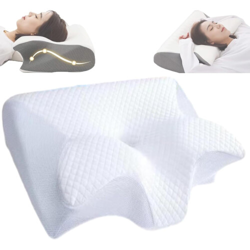 Oreiller ergonomique profilé anti-ronflement (1 pièce)