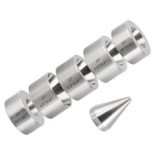 17 Degree Five Piece Set Folding Reduction Die Stainless Steel Stabilizer Folding Cone Die Set Ring Making Tool