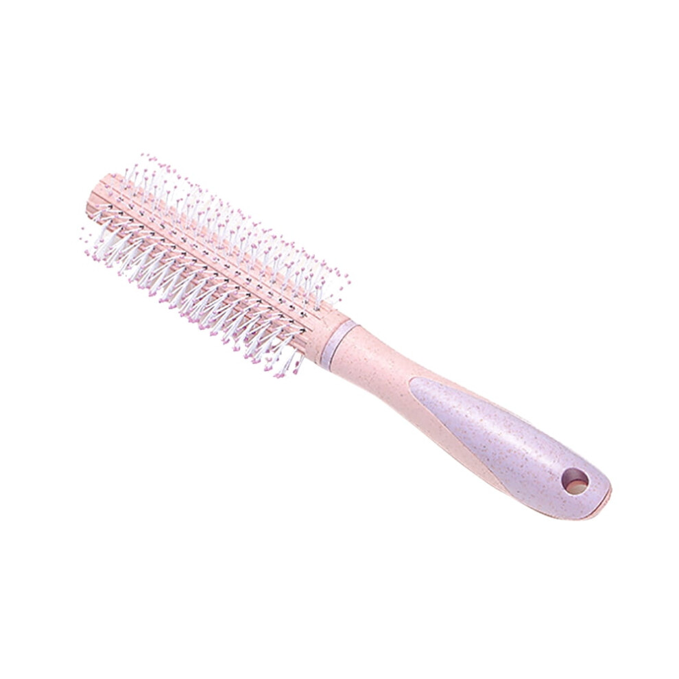 SANWOOD Durable Candy Color Roll Curly Round Brush Comb Hairbrush Hairdressing Tool
