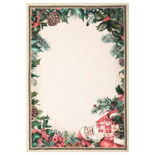 Small Rug 2x3 Christmas Santa Claus Entry Rugs Non Slip Throw Mat Low Pile Kitchen Mat for Holiday Decor