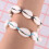 Gift Bracelet Beaded Shell Bracelets Seashell Charms 's 1
