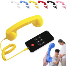 Retro Telephone Handset Type-C for Video Calls