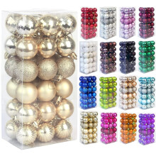 Christmas Decor 2023! 36Pcs Christmas Xmas Tree Ball Bauble Hanging Home Party Ornament Decor Beige 3CM