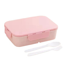 1 Boîte à Lunch Portable de 1200 Ml avec Couvercle à Charnière, Étanche et Résistante à L'Eau, Idéale pour une Utilisation en Extérieur, à