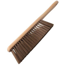 Wooden Handle Fireplace Brush for Removal, Hearth & Corner Cleaning Tool, Fireside Cleaning Brush for Fireplaces