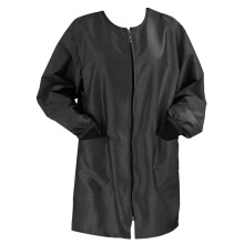 WEUVEB Professional Black Grooming Smock for Haircut and Salon Use, and Comfortable, 1 Pack
