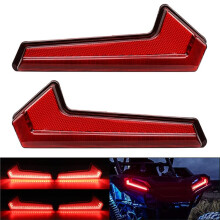 1Pair LED Taillights Rear Lamps UTV Tail Lights for RZR XP 1000 Turbo Sportsman 570 850 1000 2018-2023