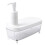 Multi-Function Liquid Container Material Drainboard Soap Holder Rack 2 In1 Dispenser and Soap Storage Box 1