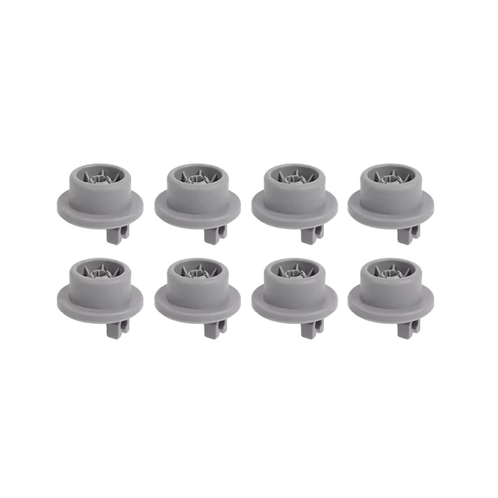 8Pc Dishwasher Basket Roll Parts For /Beko//Neff Dishwasher Lower Bottom Basket Wheel Accessory 4711479644027