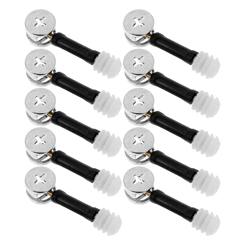 Ounona 50Pcs Cam Screw Hardware Fitting Furniture Cams Bolts Metal Fasteners 9180479748663