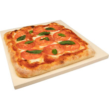 Extra Thick 5/8" Cordierite Pizza Stone (16"x14") for Oven, Grill, BBQ – High-Heat Crispy Crust – Compatible with Standard Racks