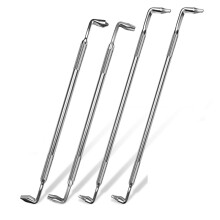 Set of 4 90 Angle Screwdriver Set, Magnetic Z Offset Screwdriver, Slotted Screwdriver and Hexagonal Allen Wrench