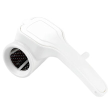 Hand-Crank Cheese Grater, 304 Stainless Steel Cheese Grinder for Cooking & Baking, Manual Cheese Shredder Vegetables