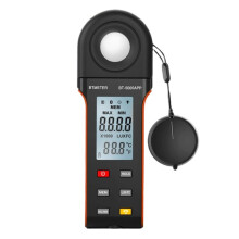 BTMETER Digital Lux Meter 0-400,000Lux Connect to Phone APP Unilaterally At 90 Degrees or 270 Degrees Measure Illumination
