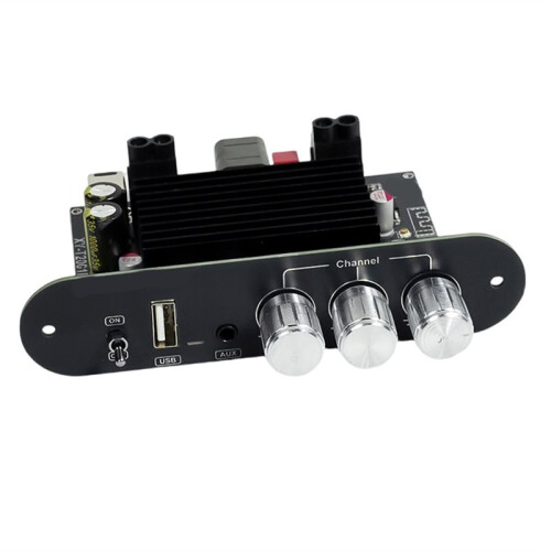 T2001P 200W Digital Amplifier Board with TPA3221 Chip  AUX USB Flash Drive Support USB APP Control DC12-30V 1