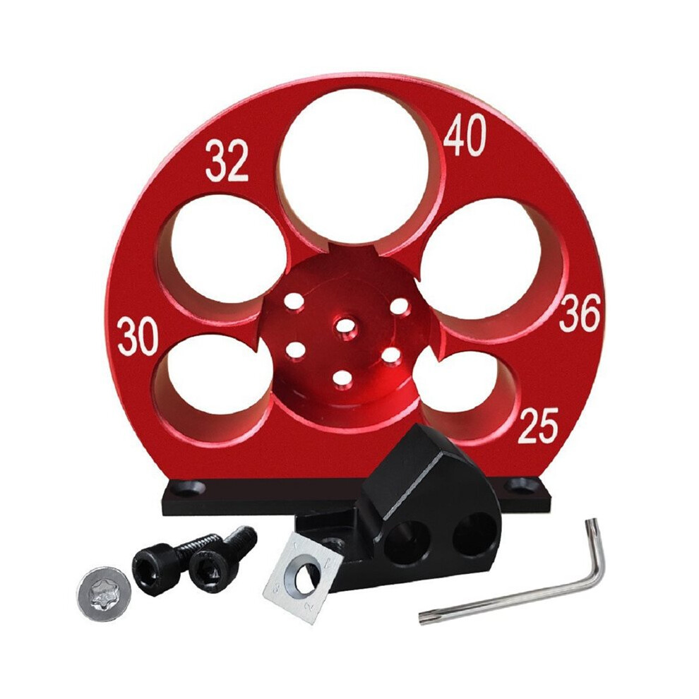 New Design Adjustable Dowel Maker Jig Dowel Cutter, Electric Drill Milling Cylindrical Woodworking Tool 5-Holes 4714185199980