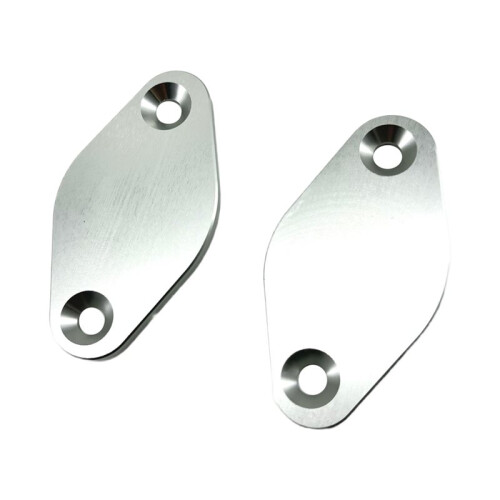 Motorcycle Rear View Mirror Hole Cover Mirror Chassis Code Cap Base Block for  750SS-S 750SR-S Silver 1