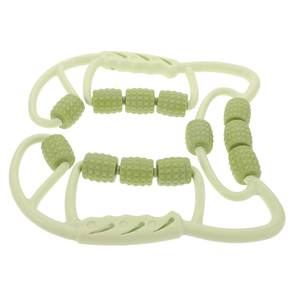 OFFIGAM Leg Massager Roller Deep Tissue Massage Calf Green PP for Relax