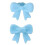 2 Pack Silicone Bows Headphone Accessory, 3D Bows Decor for Headphones, Cute Earphone Decorations 2