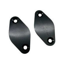 Motorcycle Rear View Mirror Hole Cover Mirror Chassis Code Cap Base Block for  750SS-S 750SR-S Black