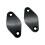 Motorcycle Rear View Mirror Hole Cover Mirror Chassis Code Cap Base Block for  750SS-S 750SR-S Black 1