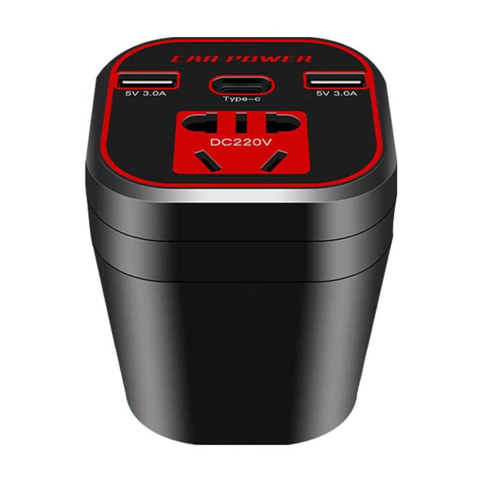Portable 200W Power Inverter With 2 Usb Typec Ports And 12V24v220v Ð´Ñ `Ñ Ð´ | M5g4 9557311413537