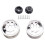 Kit Mozzo Ruota Posteriore per Auto RC per Trattore per  1/14 Accessori per Auto RC 1