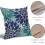Μαξιλαροθήκες 20x20 σε χρώμα Navy Blue & Teal (Σετ 2 τεμαχίων) – Μοντέρνες θήκες μαξιλαριών 4