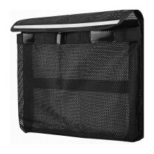 Boat Storage Accessories, Closable Reflective Self-Adhesive Universal Mesh Bag for Gloves, Tools, Tackle, Gear
