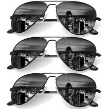 Lunettes de soleil aviateur polarisées avec protection UV