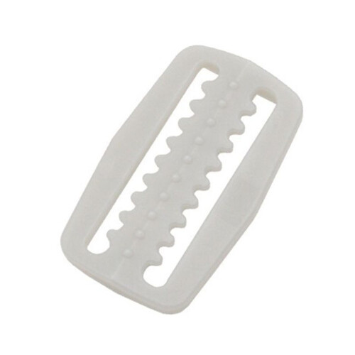 Dykning Viktbälte Hållare Stoppar Slider Dykutrustning Klämma Passar 5cm Webbing Vit B