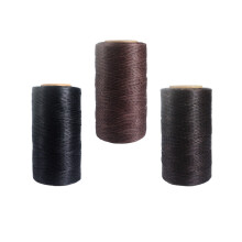 3 piezas de hilo plano encerado para coser, hilo de costura encerado para bordar