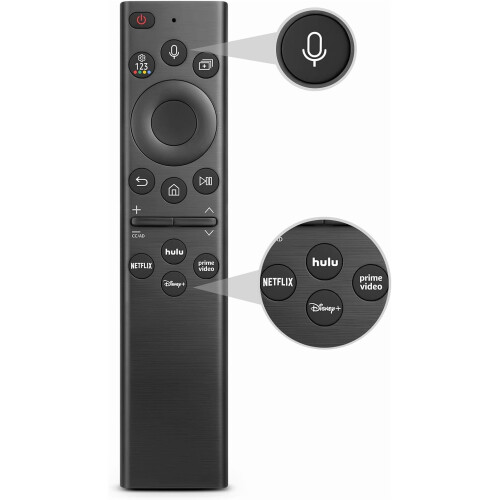Τηλεχειριστήριο αντικατάστασης για Samsung Smart TV – Συμβατό με φωνητική λειτουργία,