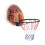Tabellone da basket a parete con canestro e 2 reti. 1