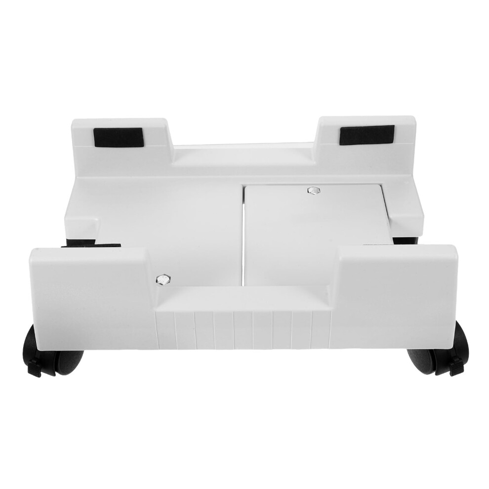 1Pack Cpu Tower Stand Plastic Cpu Holder Adjustable Movable For Desktop Computer Tower 11.8X7.9x5.5in 9149926274018