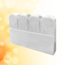 Worgeous Mold for Cement Forming of Fence Handy Craft Hand Work Garden Yard Flower Pond Brick DIY