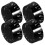 Electric Guitar Knobs Black White ABS 4 pcs 1