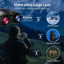 4K UHD Digitale Binoculaire Telescoop Camera 16x Zoom Vogelkijker Infrarood Nachtzicht Verrekijker voor Kamperen