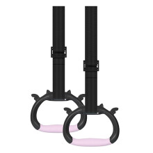 Pulling Rings for Physical Training,Children'S Home Gym Equipment,Children'S Adjustable Strap Strength Training Rings,B