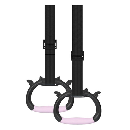 Pulling Rings for Physical Training,Children'S Home Gym Equipment,Children'S Adjustable Strap Strength Training Rings,B