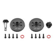 RC Car Upgrade Front and Rear Gearbox Helical Gears Kit for  Slash 4X4 1/10 F-150 RC Car Accessories