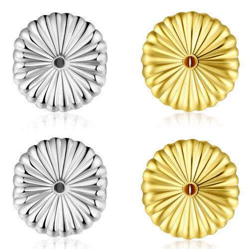 Earring Backs Locking Earring Backs for Studs 925 Sterling Silver Earring Backs Lifters Replacement Earring Backs Butterfly Clasp for Studs