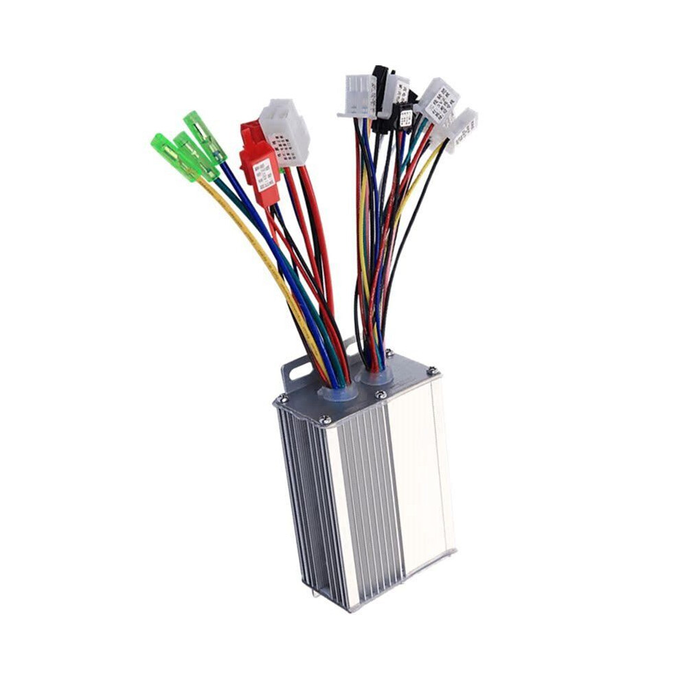 36V 48V 350W Brushless Wheelchair Controller For Electric Scooters/Bicycle Folding Scooters Brushless Controller Motor Silver 4712844174866